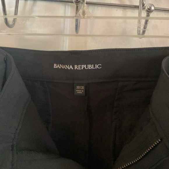 Banana Republic Motion Tech Hybrid Pant Slim Fit Water Repellent Men’s 38/30 - Picture 3 of 4